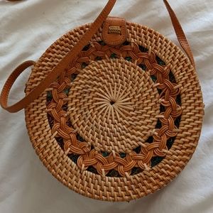 Like New Amerri Rattan Bag